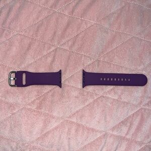 Purple Silicone Apple Watch Band Unisex Accessory Replacement Band Sporty New